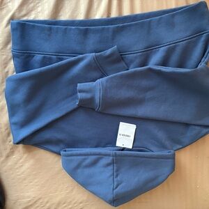 Forever 21 Blue Sweatpants with Wide Waistband